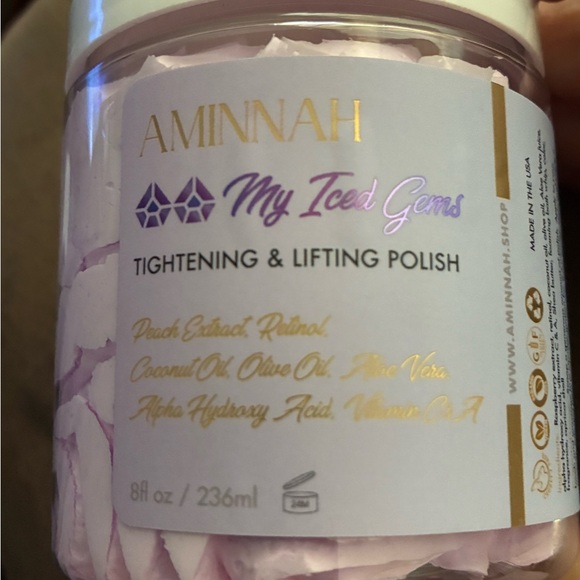 Aminnah My Iced Gems Tightening & Lifting Polish smell fresh summer raspberries - Picture 4 of 7